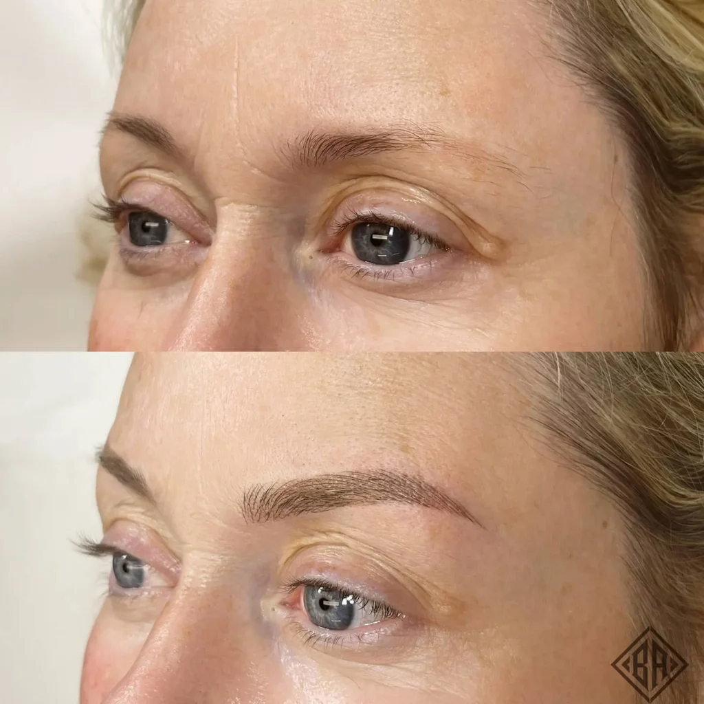 Sourcils permanent makeup à Genève
