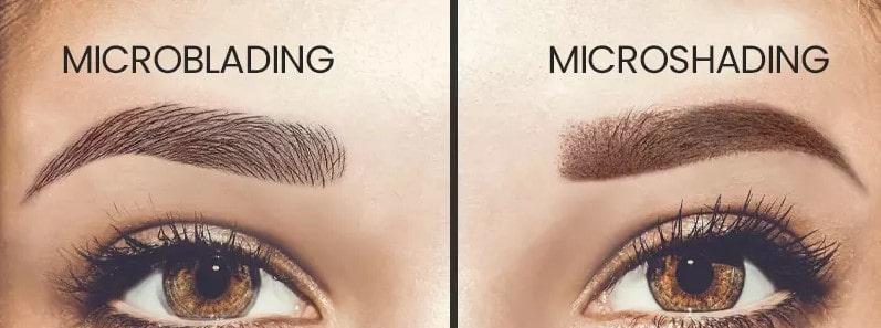 Technique de microshading des sourcils à Genève